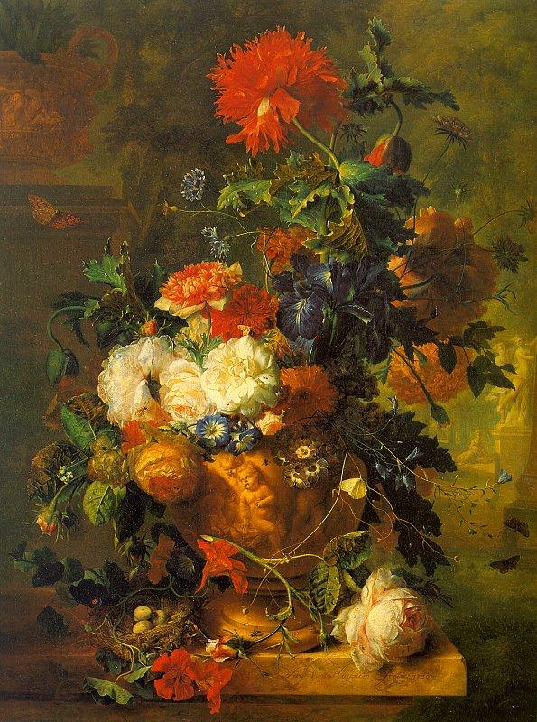 Jan van Huysum Flowers China oil painting art
